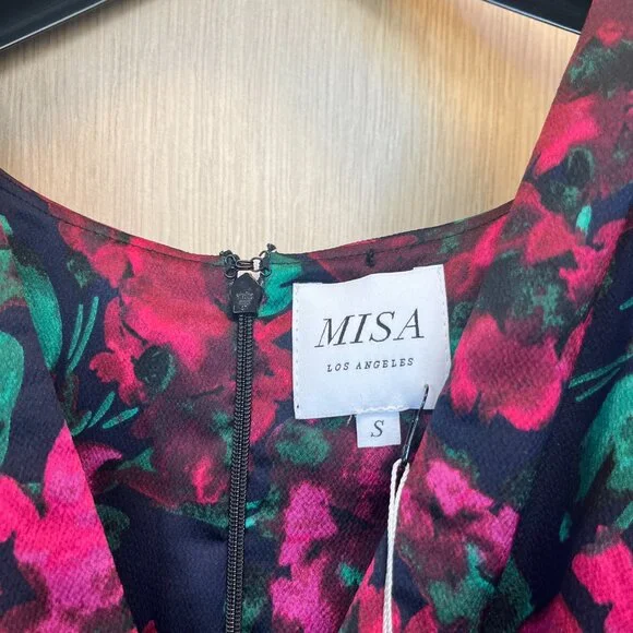 MISA PRINTED MINI DRESS - Picture 4 of 5